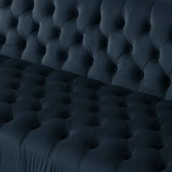 Jack & Alice Canapé Reynella II (3 places) - Velours - Bleu marine -loftscape Boutique 1000180888 201021 14381600024 DETAILS P000000001000180888