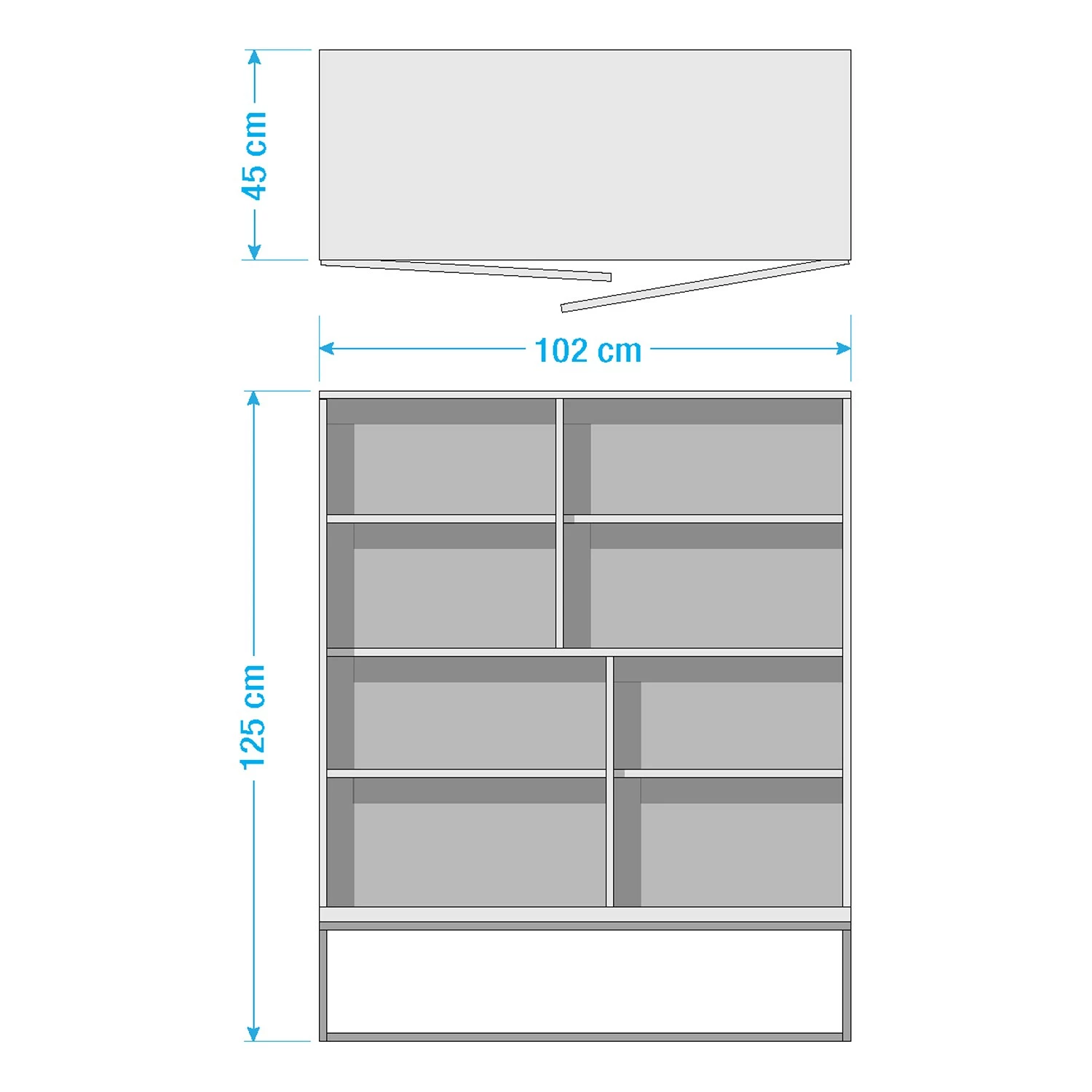 Red Living Buffet haut Frahan - Chêne sauvage 10 Red Living Buffet haut Frahan - Chêne sauvage – Image 8