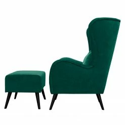 Jack & Alice Fauteuil Pillig - Velours - Vert vieilli - Avec repose-pieds 19 Jack & Alice Fauteuil Pillig - Velours - Vert vieilli - Avec repose-pieds -loftscape Boutique 1000181371 190911 09325401178 DETAILS P000000001000181371