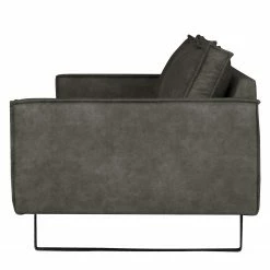 Ars manufacti Ensemble de canapés Liel I (3-2) - Aspect cuir vieilli - Microfibre Priya: Anthracite -loftscape Boutique 1000181427 190911 09331501916 DETAILS P000000001000181427