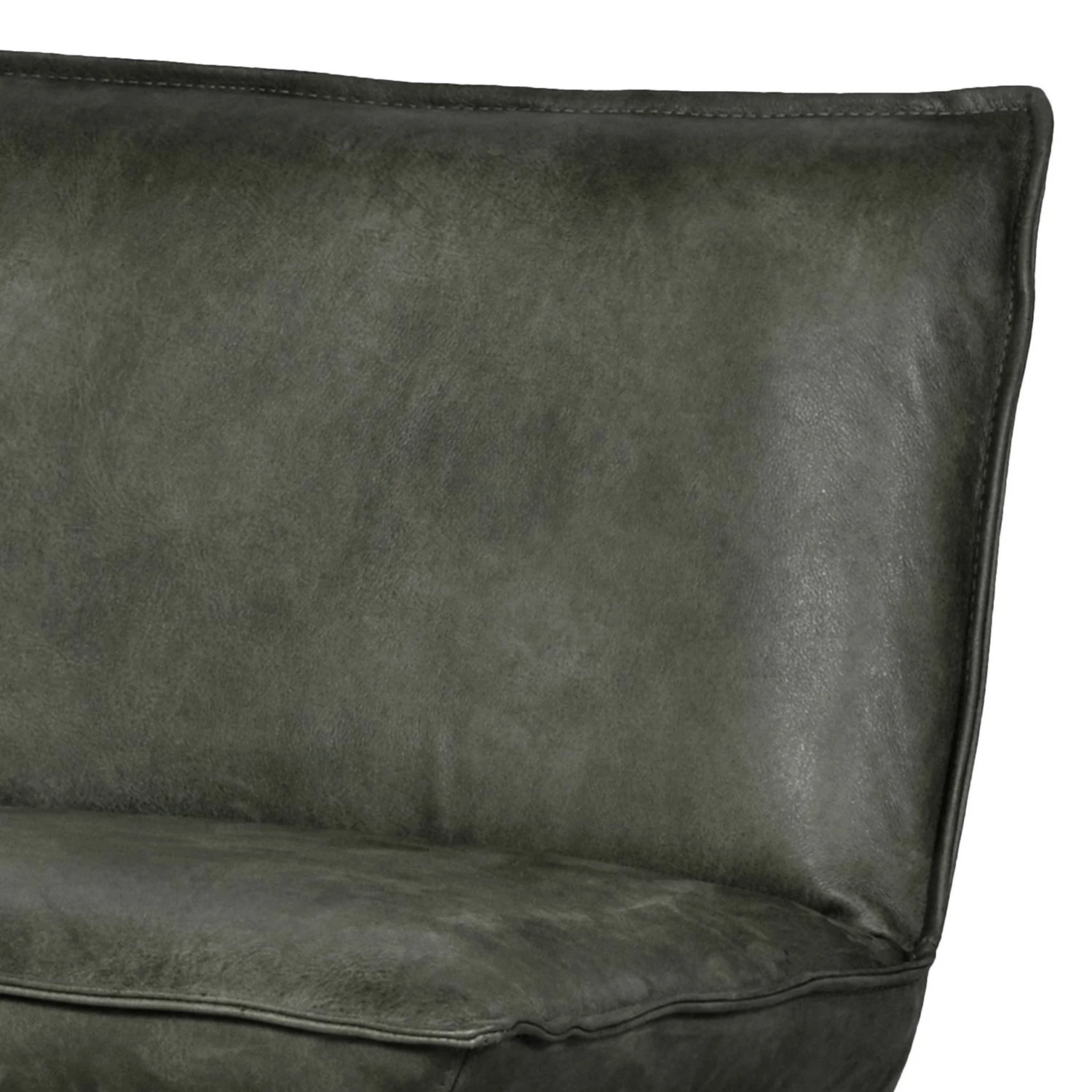 Mørteens Fauteuil Vestbyen - Cuir véritable - Anthracite 4 Mørteens Fauteuil Vestbyen - Cuir véritable - Anthracite – Image 2