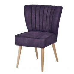 Ars manufacti Fauteuil Cristalina III - Aspect cuir vieilli - Marron bison