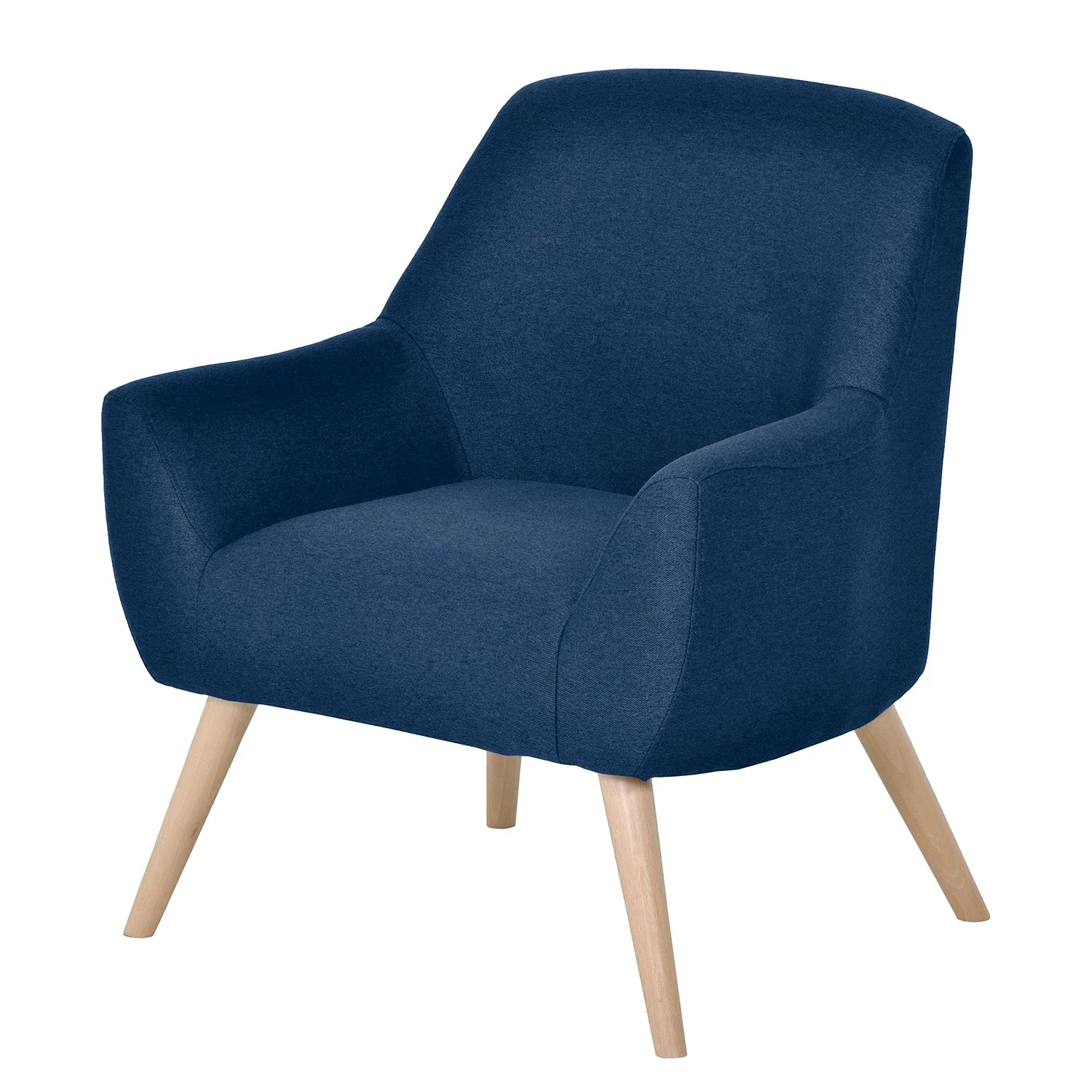 Mørteens Fauteuil Coolbie I - Tissu - Bleu foncé 3 Mørteens Fauteuil Coolbie I - Tissu - Bleu foncé