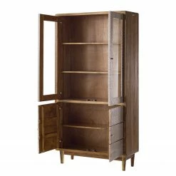 Ars manufacti Vitrine Buuda - Partiellement en acacia massif - Écru / Acacia 28 Ars manufacti Vitrine Buuda - Partiellement en acacia massif - Écru / Acacia -loftscape Boutique 1000182056 200225 06193500019 DETAILS P000000001000182056