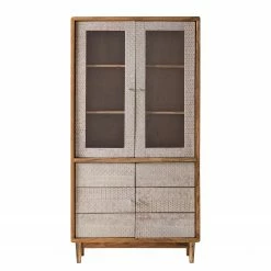 Ars manufacti Vitrine Buuda - Partiellement en acacia massif - Écru / Acacia 29 Ars manufacti Vitrine Buuda - Partiellement en acacia massif - Écru / Acacia -loftscape Boutique 1000182056 200225 06193500020 DETAILS P000000001000182056