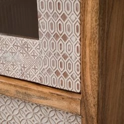 Ars manufacti Vitrine Buuda - Partiellement en acacia massif - Écru / Acacia 23 Ars manufacti Vitrine Buuda - Partiellement en acacia massif - Écru / Acacia -loftscape Boutique 1000182056 200227 06193200017 MOOD DETAILS P000000001000182056 mood