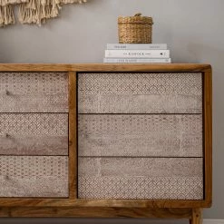 Ars manufacti Buffet bas Buuda - Partiellement en acacia massif - Écru / Acacia 18 Ars manufacti Buffet bas Buuda - Partiellement en acacia massif - Écru / Acacia -loftscape Boutique 1000182064 200227 06193200029 MOOD DETAILS P000000001000182064 mood