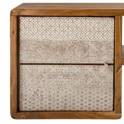 Ars manufacti Meuble TV Buuda - Partiellement en acacia massif - Écru / Acacia -loftscape Boutique 1000182065 200227 14561200010 DETAILS P000000001000182065