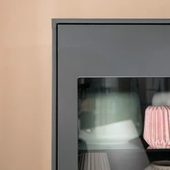 Mørteens Ensemble meubles TV Lindholm II (4 él.) - Partiellement en chêne massif - Gris -loftscape Boutique 1000182335 200110 17352100040 DETAILS P000000001000182335