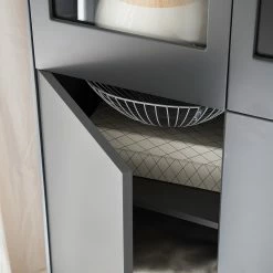 Mørteens Ensemble meubles TV Lindholm II (4 él.) - Partiellement en chêne massif - Gris -loftscape Boutique 1000182335 200110 17352100041 DETAILS P000000001000182335