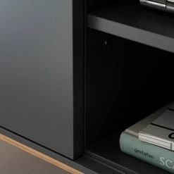 Mørteens Ensemble meubles TV Lindholm IV (3 él.) - Partiellement en chêne massif - Gris -loftscape Boutique 1000182336 200108 13510200028 DETAILS P000000001000182336