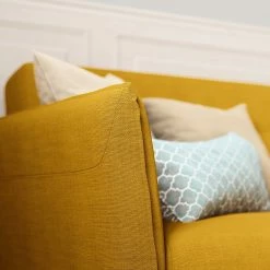 Mørteens Canapé convertible Asbro I - Tissu - Jaune -loftscape Boutique 1000182530 191212 13383300046 DETAILS P000000001000182530