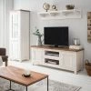Maison Belfort Meubles TV muraux Balignton III (3 él.) - Pin massif - Blanc / Pin -loftscape Boutique 1000182805 211116 12520600181 MOOD IMAGE P000000001000182805 mood