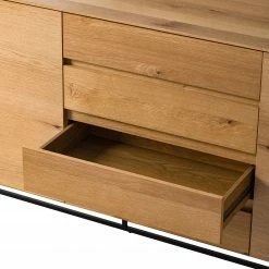 Ars Natura Buffet Nozza I - Placage en bois véritable - Chêne / Noir 25 Ars Natura Buffet Nozza I - Placage en bois véritable - Chêne / Noir -loftscape Boutique 1000182824 200214 14501900041 DETAILS P000000001000182824