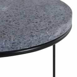 Norrwood Bout de canapé Terrazzo I - Terrazzo / Métal - Multicolore / Noir -loftscape Boutique 1000182829 191017 17381500014 DETAILS P000000001000182829