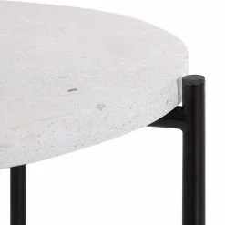 Norrwood Bout de canapé Terrazzo VI - Terrazzo / Métal - Multicolore / Noir -loftscape Boutique 1000182833 190731 14365400059 DETAILS P000000001000182833