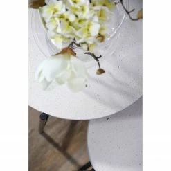 Norrwood Bout de canapé Terrazzo V - Terrazzo / Métal - Multicolore / Noir -loftscape Boutique 1000182834 200428 12072400009 DETAILS P000000001000182834