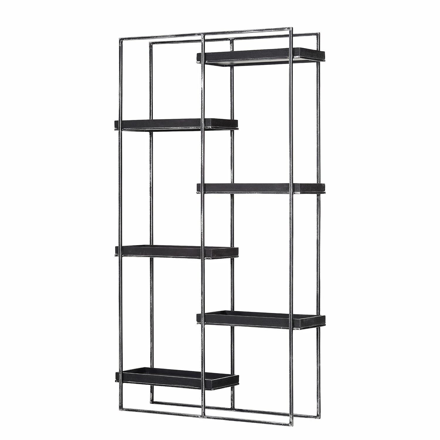 Red Living Étagère Pondo - Acacia massif / Métal - Acacia noir / Noir 3 Red Living Étagère Pondo - Acacia massif / Métal - Acacia noir / Noir