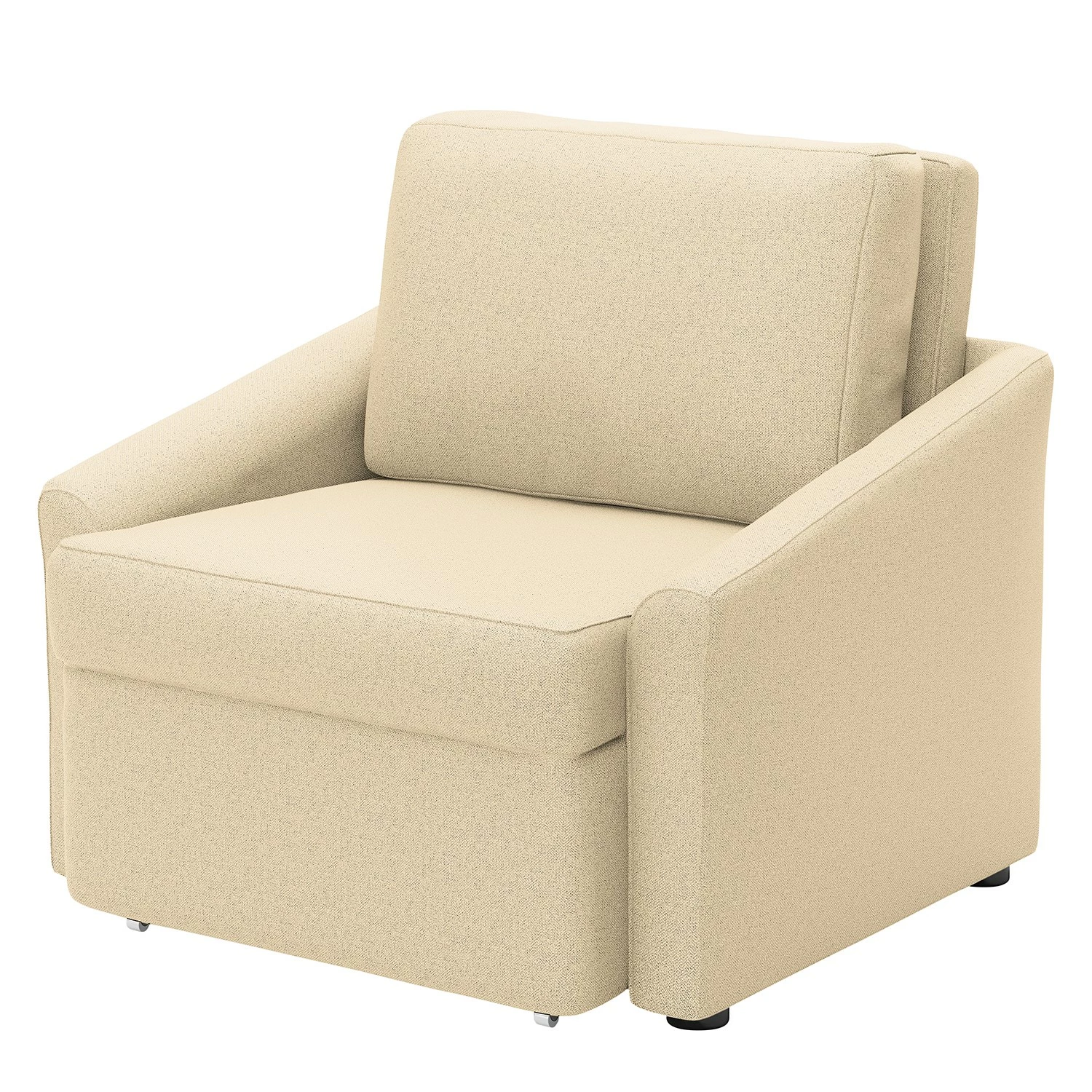 Modoform Fauteuil convertible Rifton I - Tissu - Crème 3 Modoform Fauteuil convertible Rifton I - Tissu - Crème