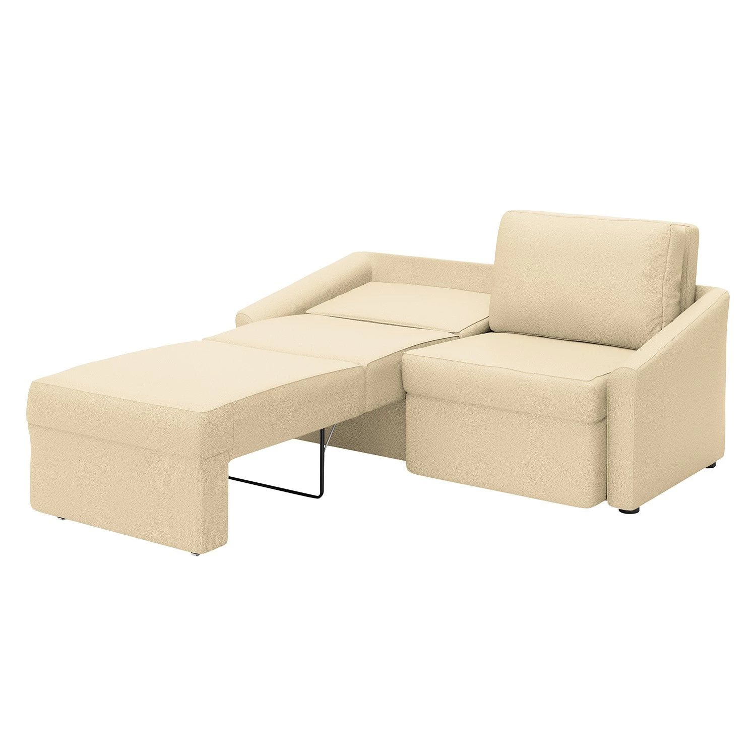 Modoform Canapé convertible Rifton I - Tissu - Crème 6 Modoform Canapé convertible Rifton I - Tissu - Crème – Image 4