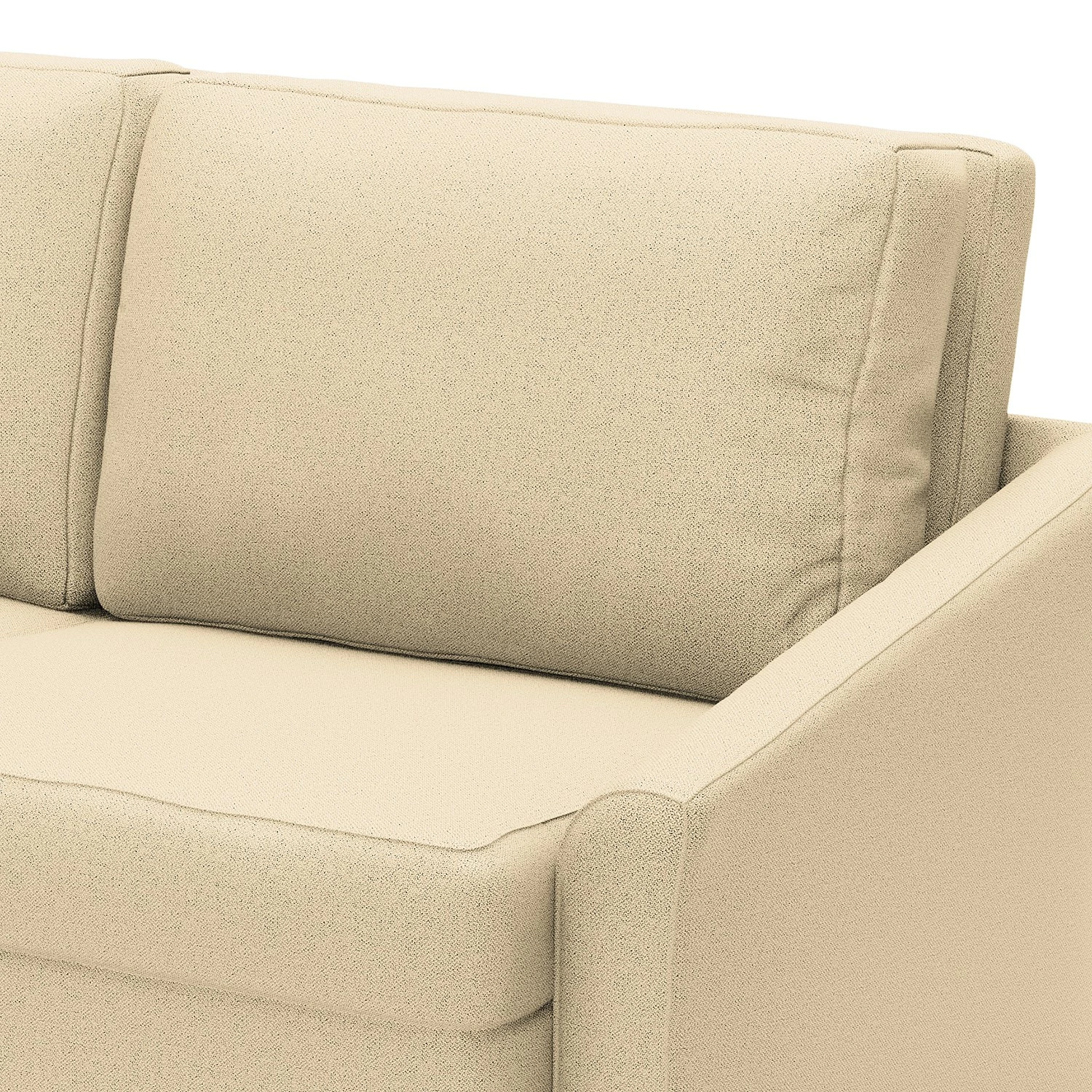 Modoform Canapé convertible Rifton I - Tissu - Crème 14 Modoform Canapé convertible Rifton I - Tissu - Crème – Image 12