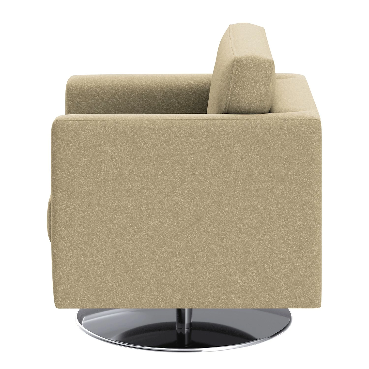 Loftscape Fauteuil Nibley III - Cuir véritable - Cappuccino 6 Loftscape Fauteuil Nibley III - Cuir véritable - Cappuccino – Image 4