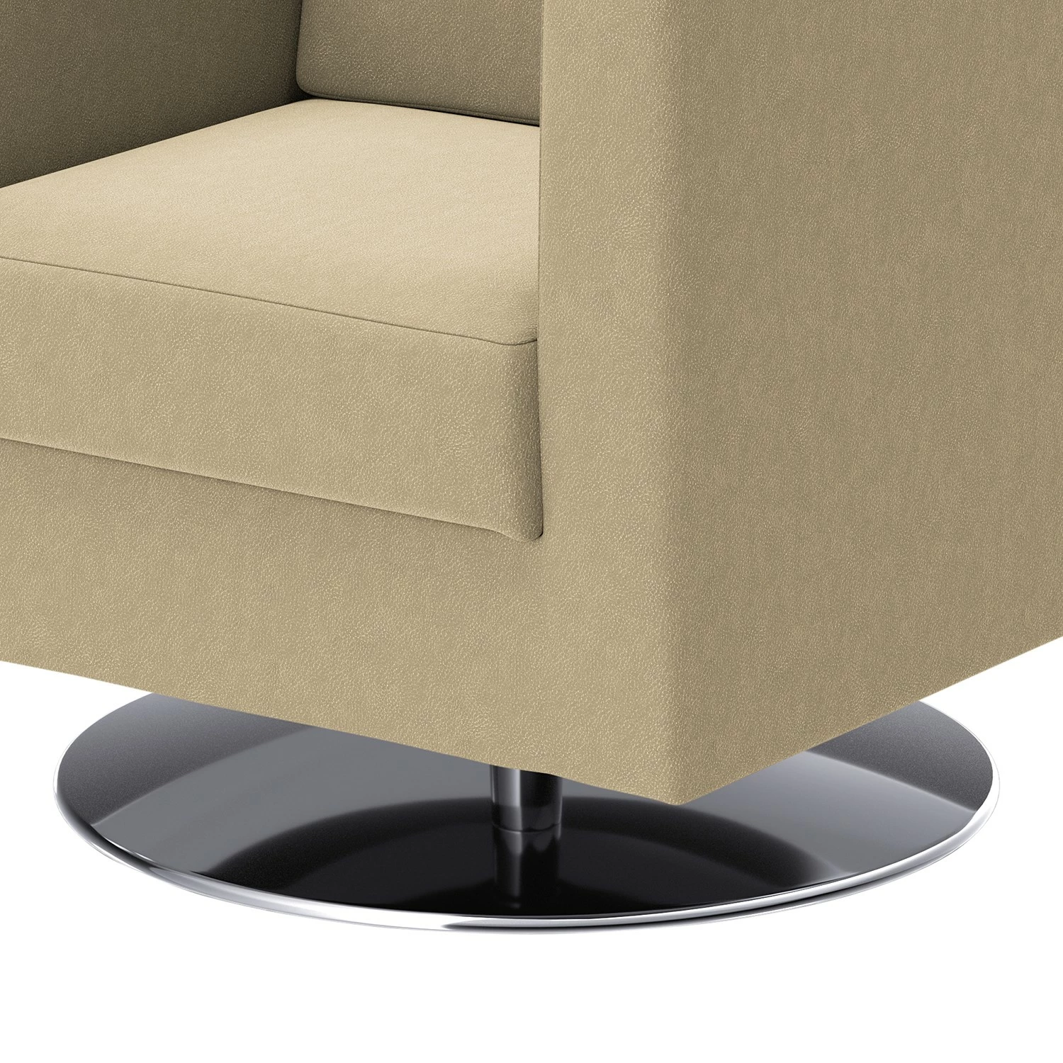 Loftscape Fauteuil Nibley III - Cuir véritable - Cappuccino 11 Loftscape Fauteuil Nibley III - Cuir véritable - Cappuccino – Image 9