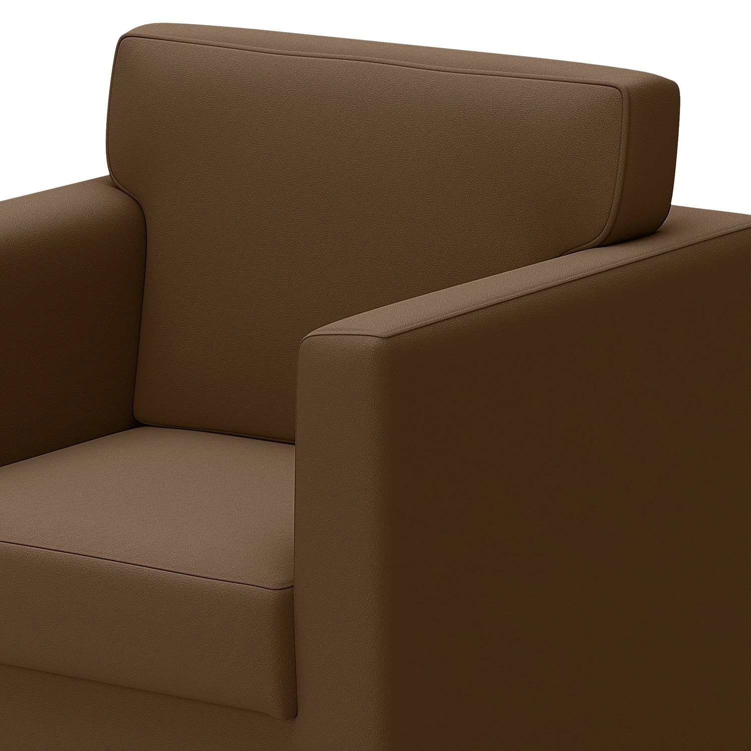 Loftscape Fauteuil Nibley VIII - Imitation cuir - Nougat 9 Loftscape Fauteuil Nibley VIII - Imitation cuir - Nougat – Image 7