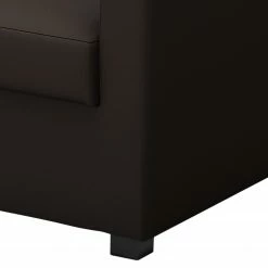 Loftscape Canapé Nibley IV (2 places) - Imitation cuir - Marron foncé -loftscape Boutique 1000183260 190927 15240601436 DETAILS P000000001000183260