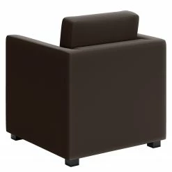 Loftscape Fauteuil Deven V - Cuir pigmenté - Marron foncé -loftscape Boutique 1000183294 190927 15241301713 DETAILS P000000001000183294