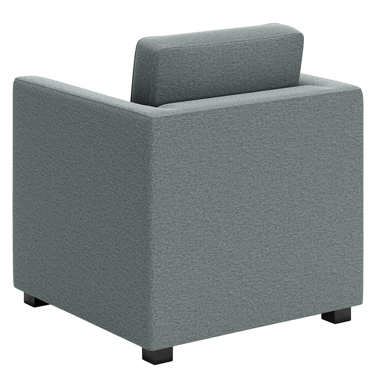 Loftscape Fauteuil Deven IX - Tissu - Bleu Gris 8 Loftscape Fauteuil Deven IX - Tissu - Bleu Gris – Image 6