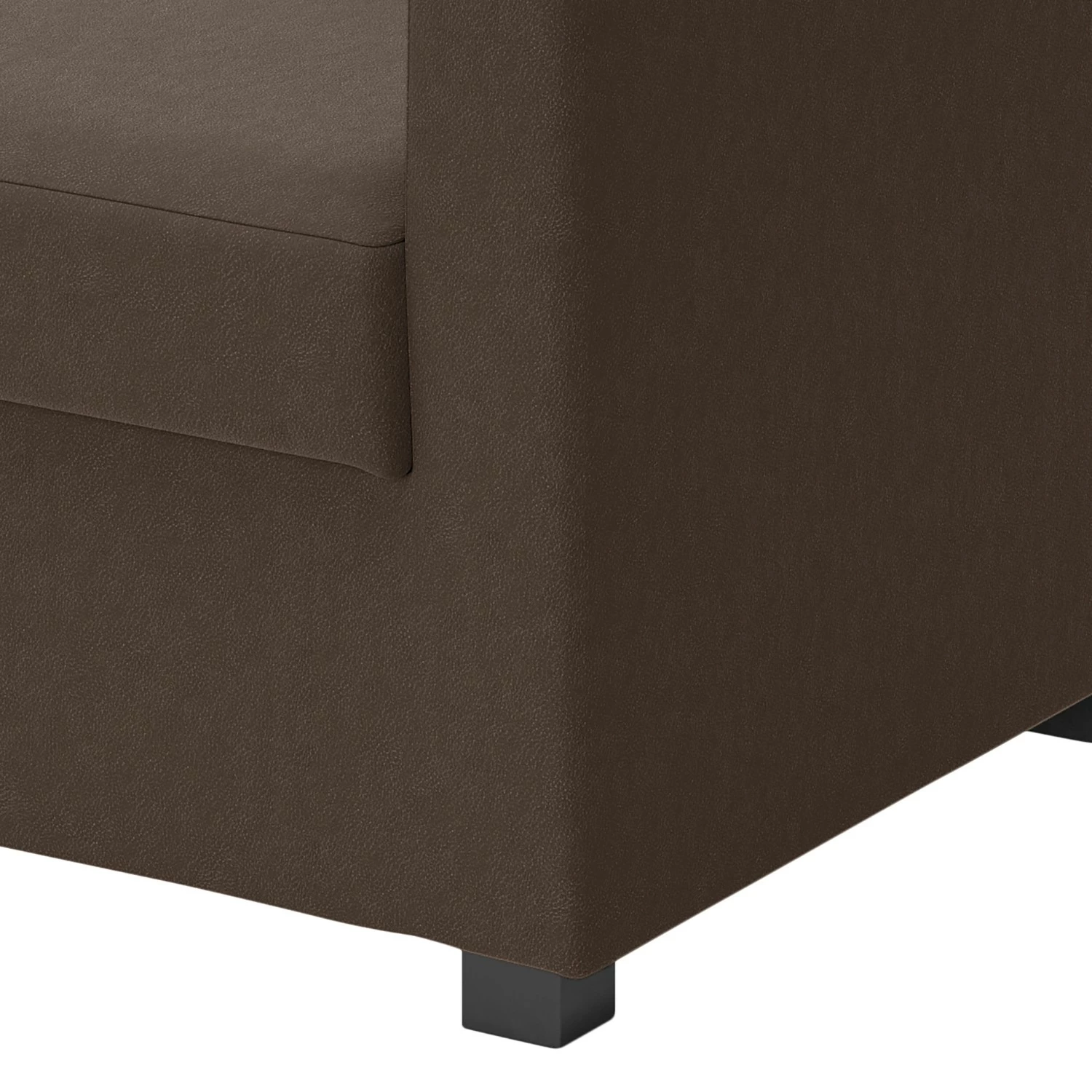 Loftscape Canapé Deven I (2 places) - Cuir véritable - Marron foncé 11 Loftscape Canapé Deven I (2 places) - Cuir véritable - Marron foncé – Image 9