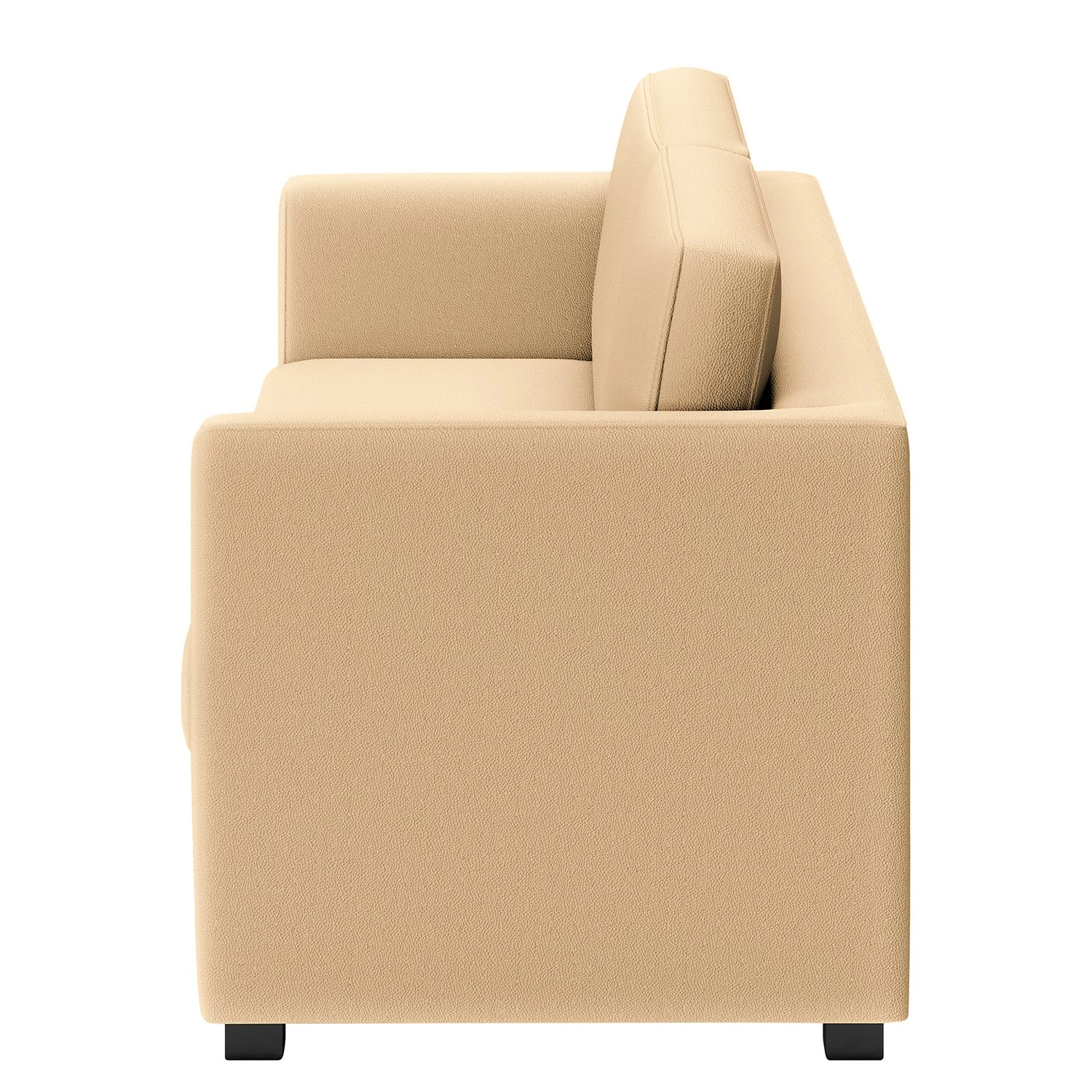 Loftscape Canapé Deven IV (2 places) - Cuir pigmenté - Crème 6 Loftscape Canapé Deven IV (2 places) - Cuir pigmenté - Crème – Image 4