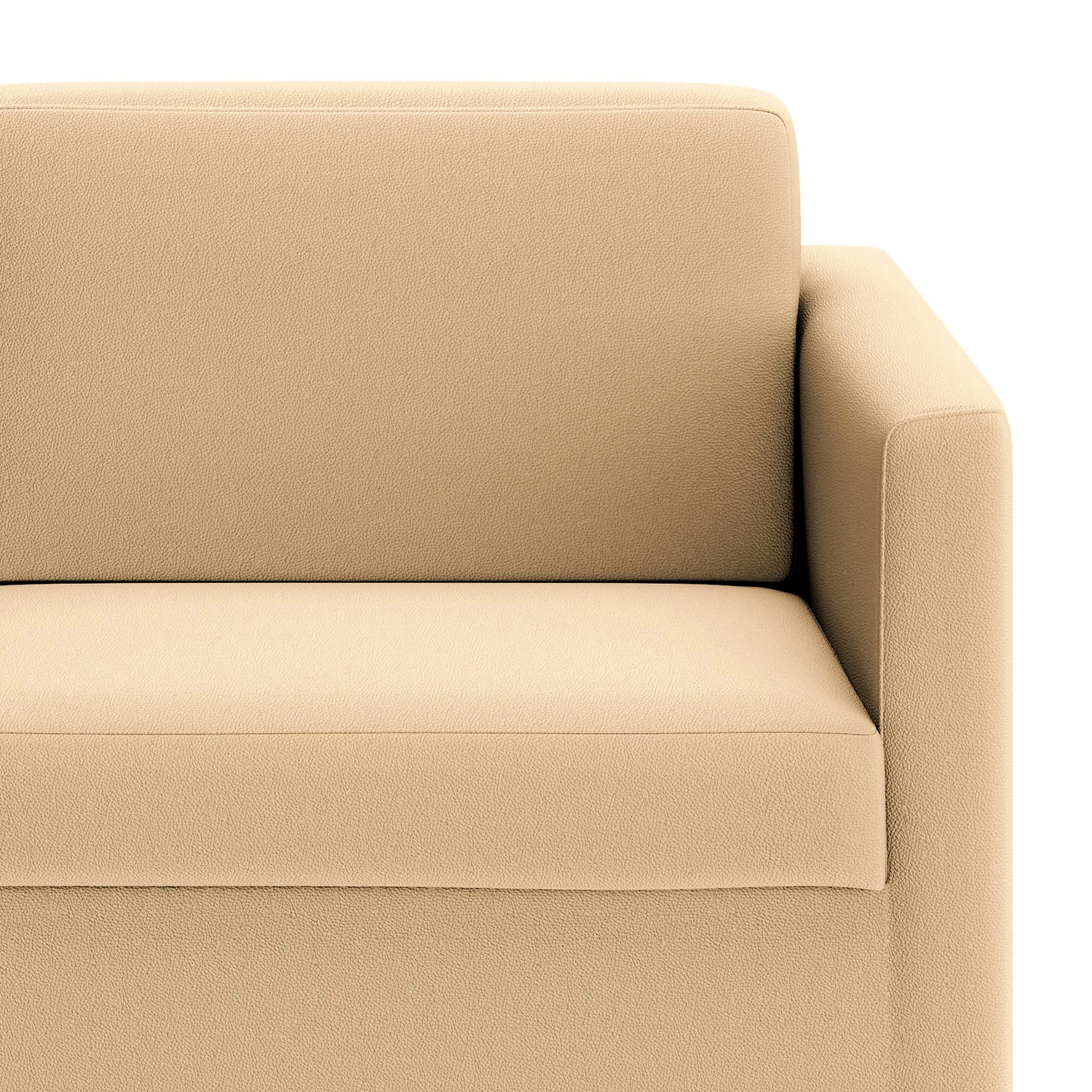 Loftscape Canapé Deven IV (2 places) - Cuir pigmenté - Crème 10 Loftscape Canapé Deven IV (2 places) - Cuir pigmenté - Crème – Image 8