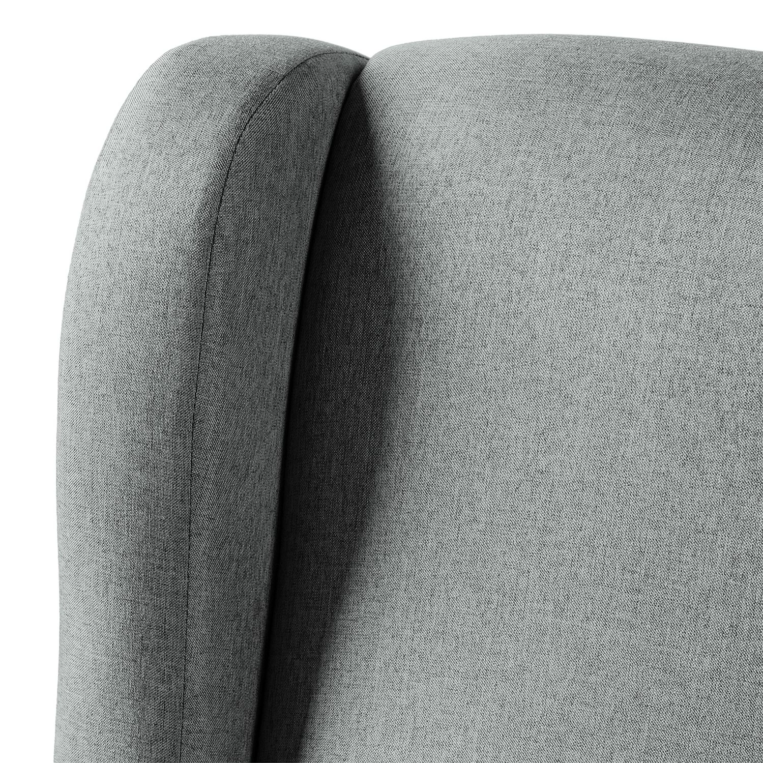 Mørteens Fauteuil Emly - Tissu - Gris 7 Mørteens Fauteuil Emly - Tissu - Gris – Image 5