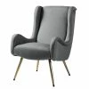 Mørteens Fauteuil Emly - Tissu - Gris -loftscape Boutique 1000183828 210504 05593100001 IMAGE P000000001000183828