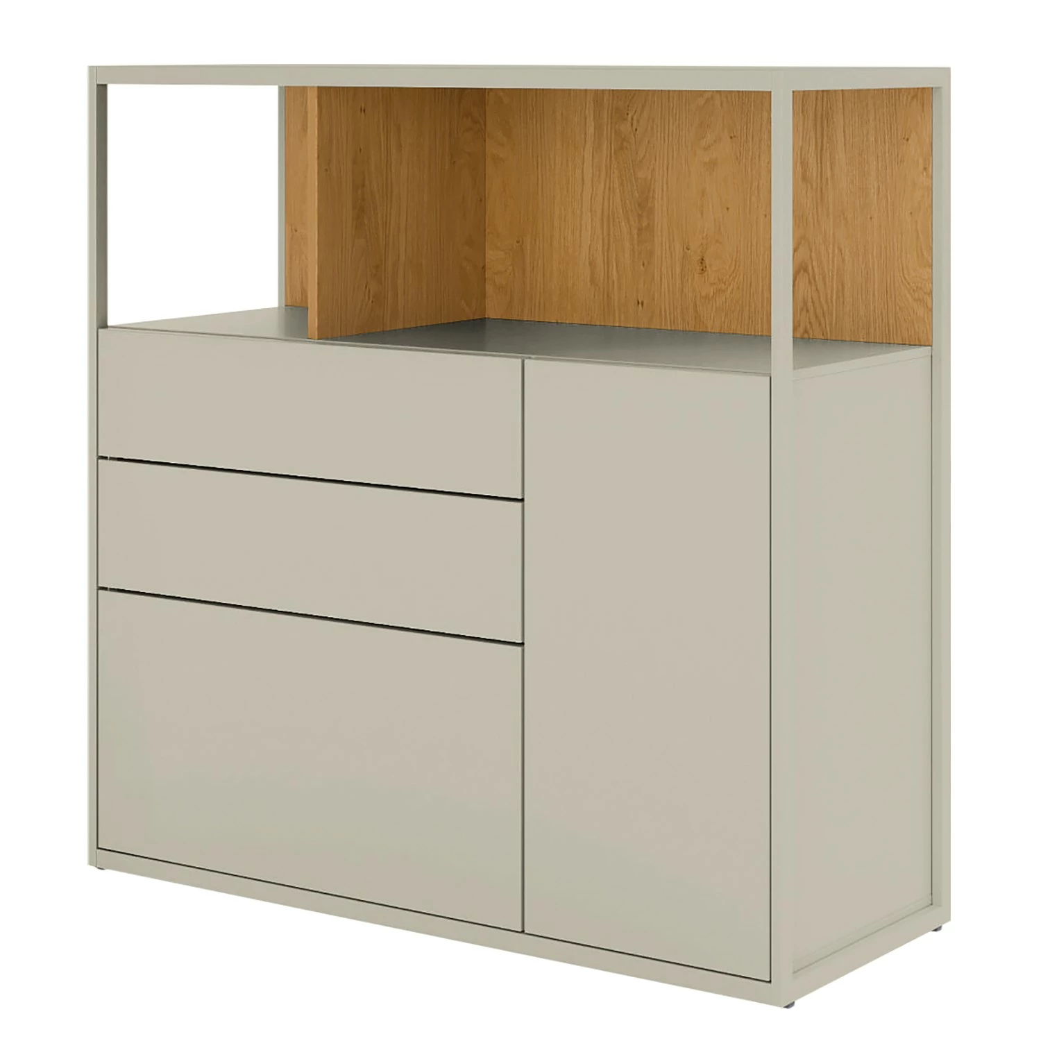 Now! by hülsta Commode hülsta now vision II - Gris Sahara 3 Now! by hülsta Commode hülsta now vision II - Gris Sahara