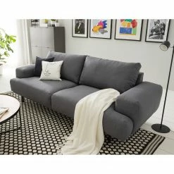 Fredriks Canapé Nampa II (3 places) - Tissu - Gris clair 19 Fredriks Canapé Nampa II (3 places) - Tissu - Gris clair -loftscape Boutique 1000183921 200211 09331600002 MOOD DETAILS P000000001000183921 mood