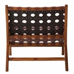 Ars manufacti Fauteuil design Copan - Cuir tressé / Teck massif - marron cognac / Teck 21 Ars manufacti Fauteuil design Copan - Cuir tressé / Teck massif - marron cognac / Teck -loftscape Boutique 1000183944 200204 15373200004 DETAILS P000000001000183944