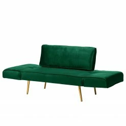 Jack & Alice Canapé convertible Behram III - Velours - Vert foncé -loftscape Boutique 1000183953 200204 08555500036 DETAILS P000000001000183953