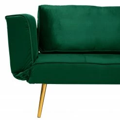 Jack & Alice Canapé convertible Behram III - Velours - Vert foncé -loftscape Boutique 1000183953 200204 08555500041 DETAILS P000000001000183953