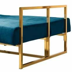 Jack & Alice Canapé convertible Cocora I - Velours - Bleu marine -loftscape Boutique 1000183955 200204 08555600064 DETAILS P000000001000183955