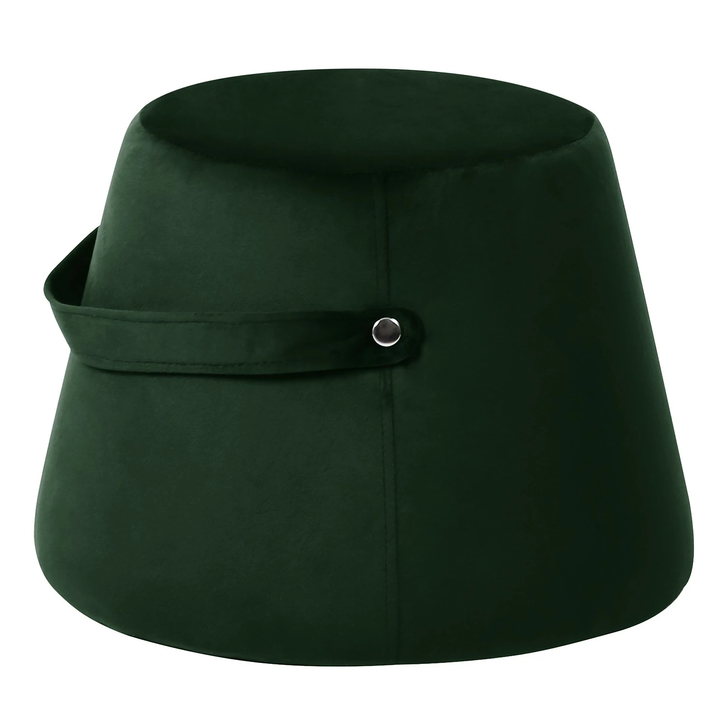 Mørteens Repose-pieds Alok - Velours - Vieux vert 4 Mørteens Repose-pieds Alok - Velours - Vieux vert – Image 2