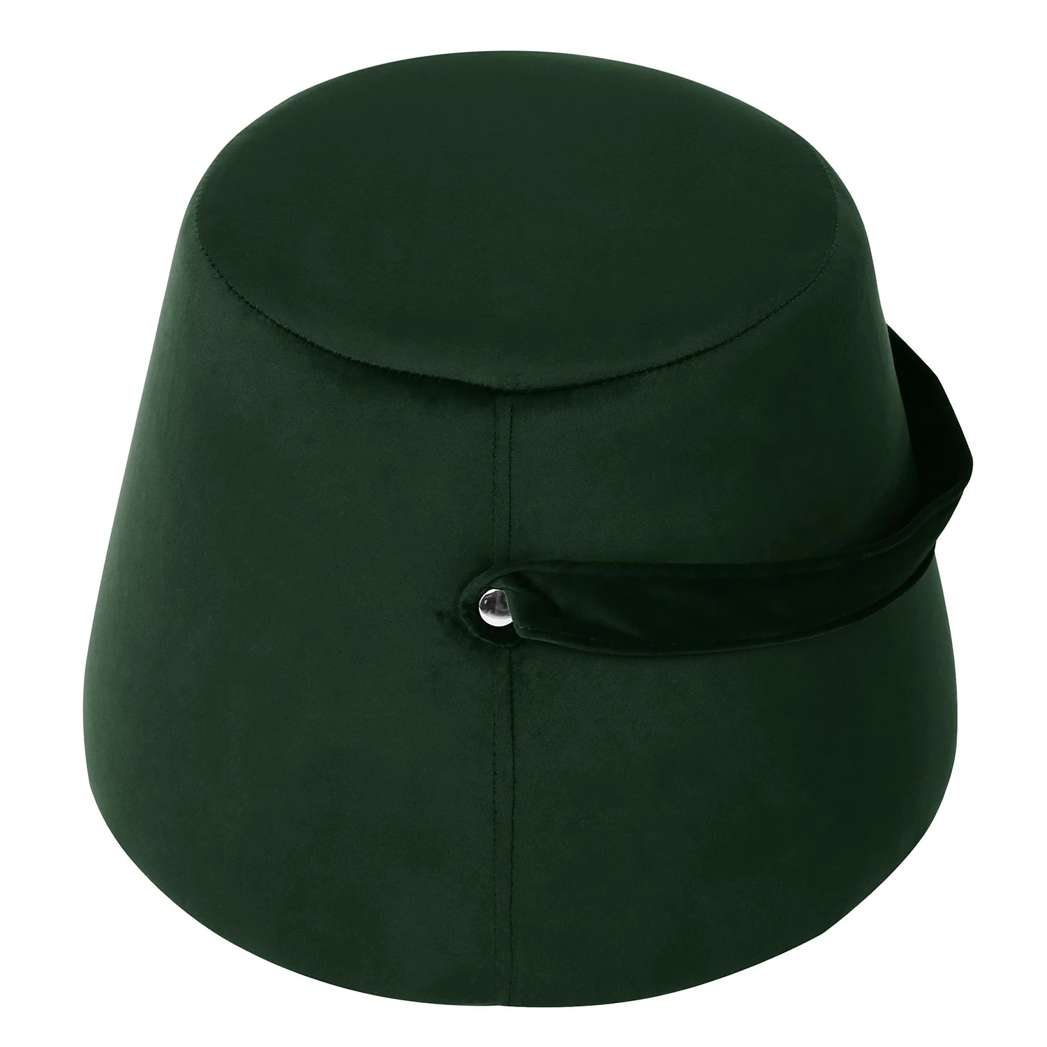 Mørteens Repose-pieds Alok - Velours - Vieux vert 6 Mørteens Repose-pieds Alok - Velours - Vieux vert – Image 4