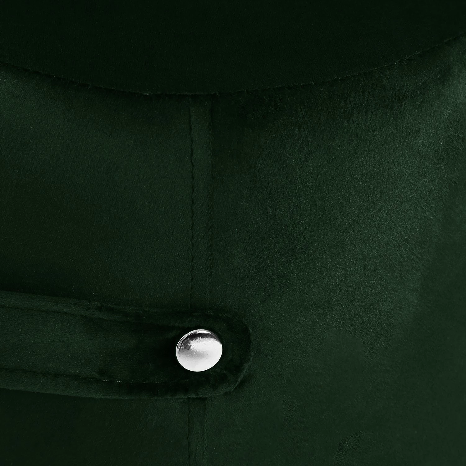 Mørteens Repose-pieds Alok - Velours - Vieux vert 8 Mørteens Repose-pieds Alok - Velours - Vieux vert – Image 6