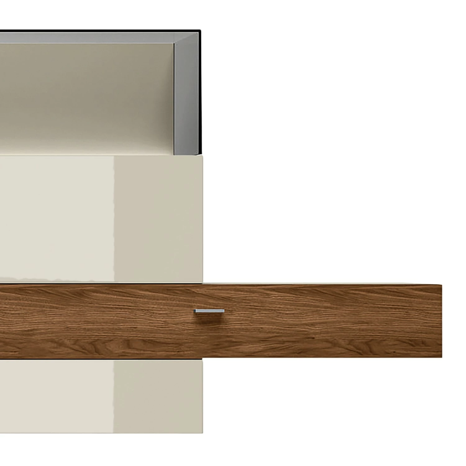 Now! by hülsta MeublesTV muraux now no. 14 II (4 él.) - Gris Sahara brillant 9 Now! by hülsta MeublesTV muraux now no. 14 II (4 él.) - Gris Sahara brillant – Image 7