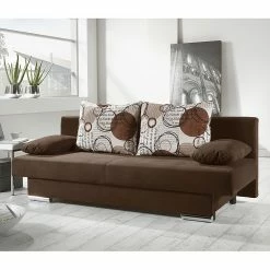 Fredriks Canapé convertible Rijeka - Microfibre Brun -loftscape Boutique 1000184389 191008 06432500023 MOOD DETAILS P000000001000184389 mood