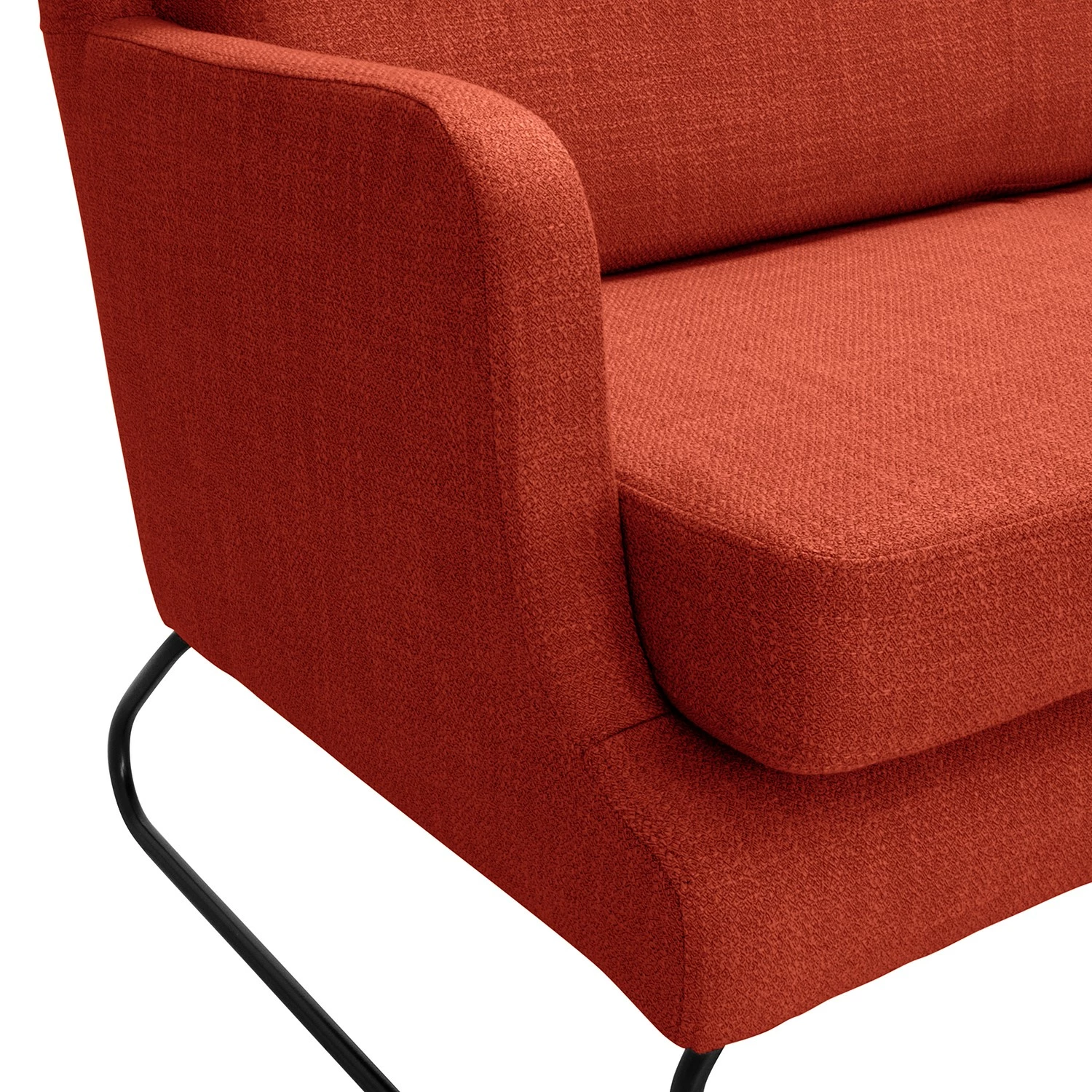 Norrwood Canapé Kopu I (2 places) - Tissu - Tissu Noela: Rouge brique 8 Norrwood Canapé Kopu I (2 places) - Tissu - Tissu Noela: Rouge brique – Image 6