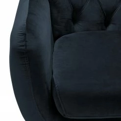 Norrwood Fauteuil Lowen I - Velours - Velours Ravi: Bleu foncé -loftscape Boutique 1000185035 190903 16060401689 DETAILS P000000001000185035