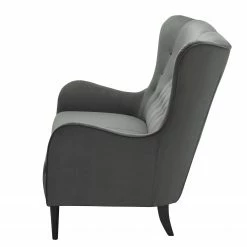 Norrwood Canapé Leke I (3 places) - Tissu - Microfibre Sela: Gris foncé -loftscape Boutique 1000185091 190903 16064602244 DETAILS P000000001000185091